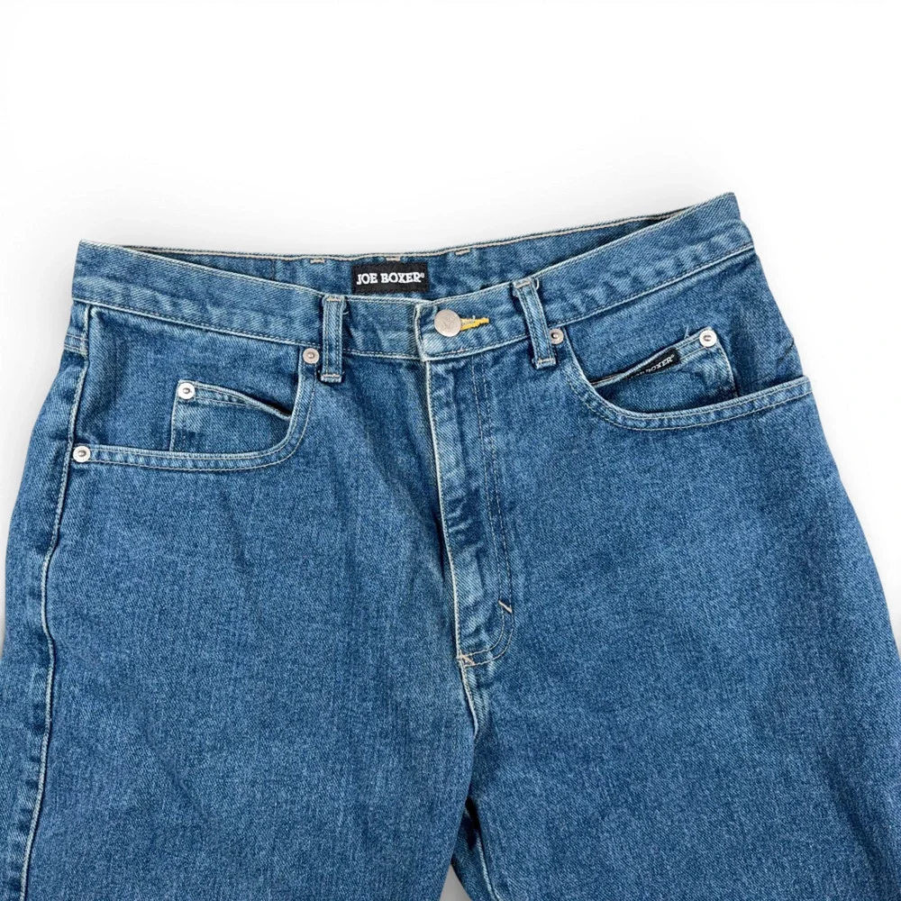 Vintage Joe Boxer Jeans Mens 32x32 Blue Medium Wash Denim Straight Leg 90s